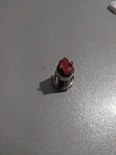 Botón de bloqueo momentáneo, pulsador fijo de cabeza plana de 12mm, 3V, 5V, 9V, 12V, 24V, 220V, resistente al agua, LED, de metal