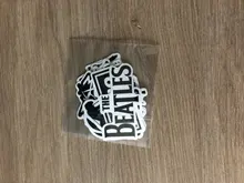 Pegatinas de banda de Rock en blanco y negro, para Skateboard Punk, Motor de coche, portátil, guitarra, juguete clásico de niños, pegatinas de grafiti, 10/30/50 Uds.