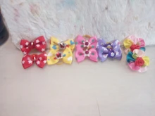 Rubber-Bands Grooming-Supplies Pet-Hair-Bows Dog-Bow Diamond Various-Style Wholesale