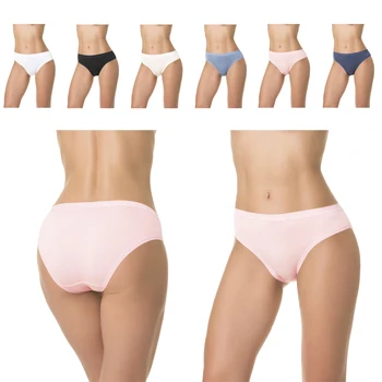 

Dentelle comfort bamboo women's panties-slips of soft bamboo, bamboo panties with medium waist, set of women's panties 5 PCs.