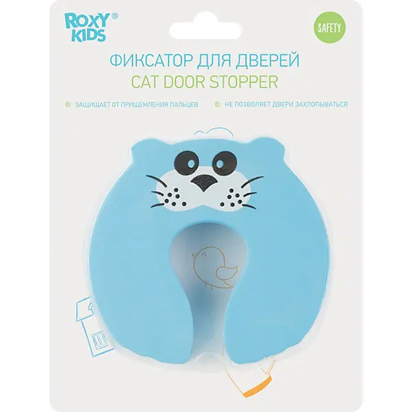Фиксатор дверей Roxy-Kids кот |