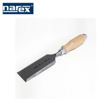 Стамеска плоская с деревянной(светлой) ручкой 50 мм, NAREX