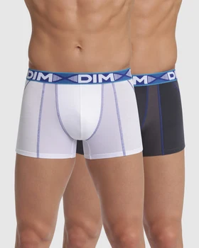 

Pack de 2 boxers tissue ultra-stretch areas breathable technology 3D Flex DIM