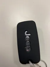 Clave tapa para Jeep renegado patriota libertad 2016 bolsa botón 4 funda para mando a distancia de coche Interior accesorios Flip clave