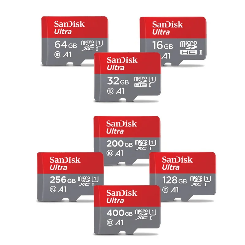 Карта памяти SanDisk 256 ГБ 128 Гб 64 32 16 карта Micro sd класс 10 флэш-памяти Microsd TF / SD |