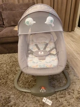 Silla reclinable de confort para niños, mecedora eléctrica para bebé, cuna para dormir para recién nacidos de 0 a 3 años