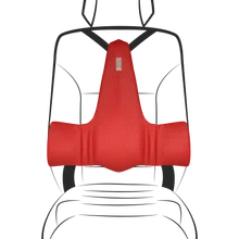 Ортопедическая спинка DRIVER HELP Красный цельнолитой эластомер