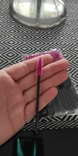 Pinceles para rímel desechables, varitas aplicadores con cepillo redondeado para maquillaje y extensiones de pestañas, pinceles cosméticos, accesorios de maquillaje