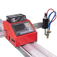 Portable CNC Flame THC Plasma Cutter Machine, Effective Metal Steel Plate Gas Cutting Machine 1