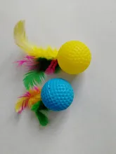 Golf-Ball Ball-Toy Cat Toy Pet-Supplies Interactive Kitten Plastic Funny with Teaser