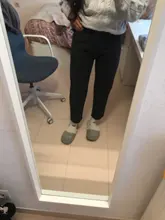 Pantalones vaqueros rectos de 9 puntos para mujer, anchos de Vaqueros cintura alta, de estilo de Hong Kong, longitud de la Torre del Joker, 2021