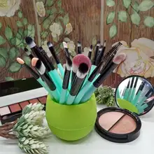 Juego de brochas de maquillaje profesionales, 15 Uds., sombra de ojos, base de maquillaje en polvo, pestañas, Kit de herramientas de belleza cosméticas