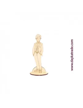 

SILHOUETTE CHILD COMMUNION WOOD LORD 46 CM DAYKA