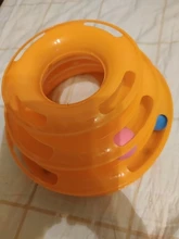 Toy Pet-Toy-Ball Carousel-Ball Track Cat-Supplies Three-Layer-Tower Baby Automatic