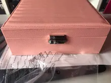 Joyero de terciopelo de doble capa, caja de almacenamiento de joyería europea de cuero de alta capacidad, soporte de joyería de gran espacio, caja de regalo