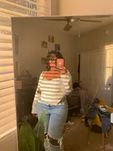 DEAT-ropa de cuello cuadrado de Cachemira para mujer, Jersey elástico de cintura alta, manga larga, sexy, primavera y verano, WK080, 2021