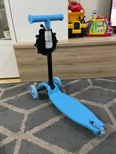 Los niños Scooter Kick empujar chico T Bar 3 LED rueda ajustable Scooters chico s Regalo de Cumpleaños divertido deporte juguete Scooter para trucos