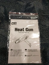 PROSTORMER-pistola de aire caliente eléctrica de 220V, herramienta eléctrica Industrial de 2 temperaturas variables, 2000W, con cuatro accesorios de boquilla
