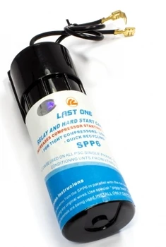 

Capacitor + standard starter KIT SPP6, 250V.