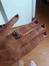 CC 925 anillos de plata para las mujeres, diseño Simple, doble apilable joyas a la moda para novia de boda anillo de compromiso de CC634