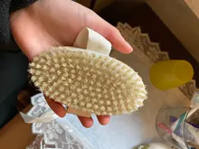 Caliente seca piel cuerpo cepillo de cerda Natural cepillos para ducha de baño de madera Cerda para ducha cepillo de SPA cuerpo cepillos sin mango