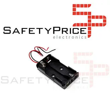 

Battery holder Battery holder 2xAA 2 AA batteries LR06 P009