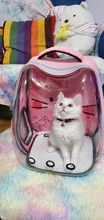 Backpack Pet-Carrier-Bag Dog Travel Transparent Outdoor Breathable for Cat And Space