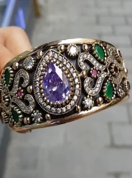 

Turkish Ottoman Style 925 Sterling Silver High Quality Hand Made Handcuff