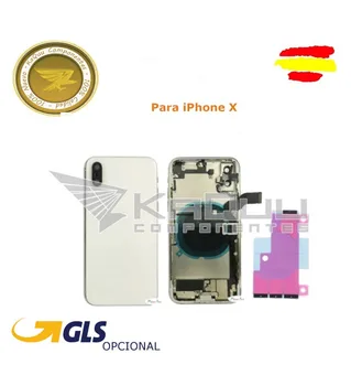 

Chassis COMPONENTS for iPhone X A1865 A1901 WHITE housing frame and chap