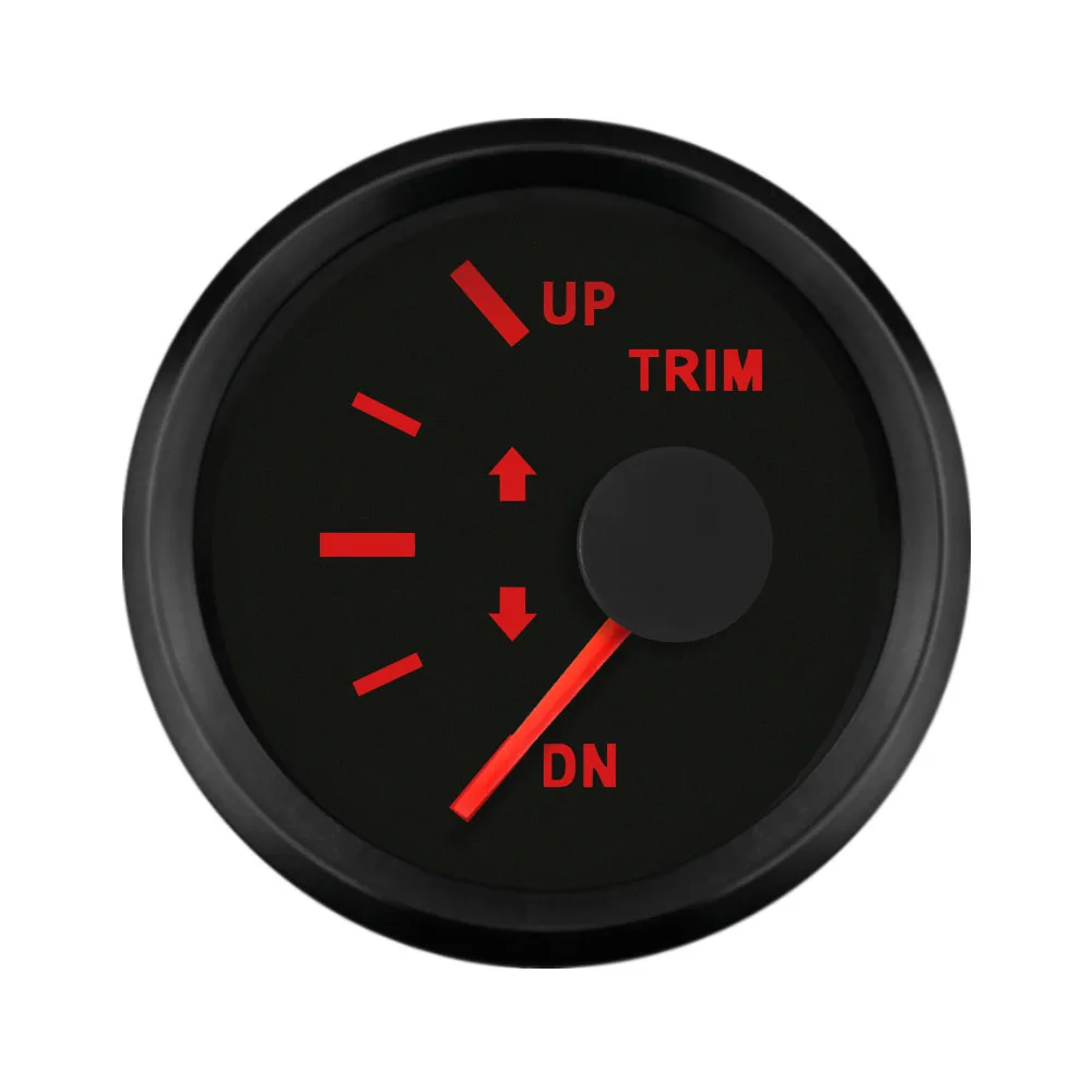 Trim Gauge Meter 0 190ohm UP DN 2"(52mm) 9 32V with Backlight for