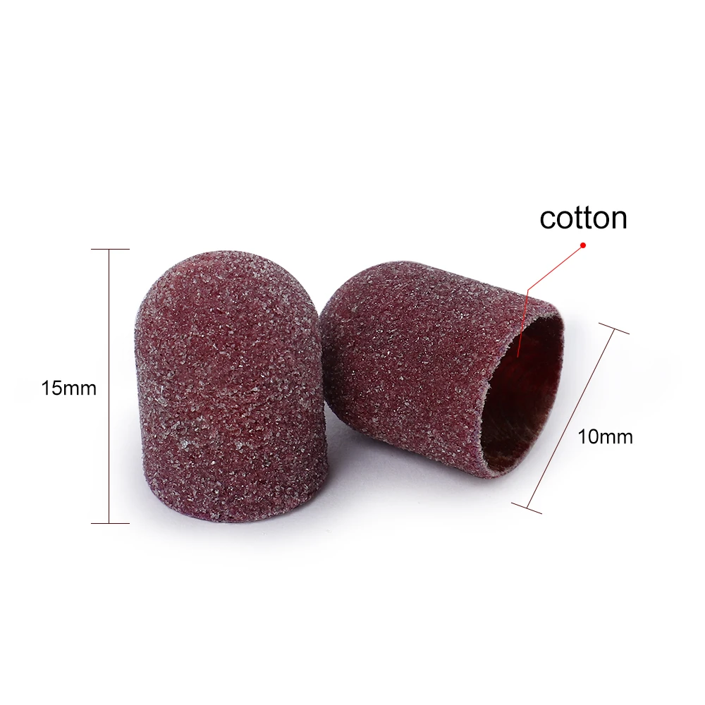Replaceable Sandpaper Disc Cuticle Callus Remove Tool TP #80#120#180 For Electric Foot File Callus Hard Dead Skin Pedicure Tools