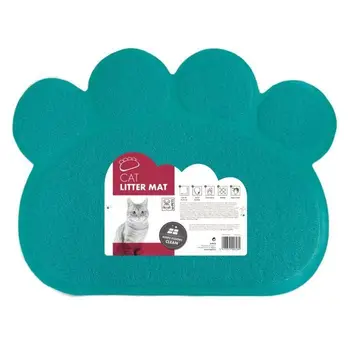 

Bath mat MPETS Paw-For cats-60x45cm-Blue