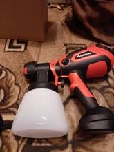 AOBEN-pistola pulverizadora eléctrica de mano, 750W, HVLP, 1000ML, pulverizadores de pintura para coche, decoración para el hogar, aerógrafo, Control de flujo, 4 boquillas, fácil uso