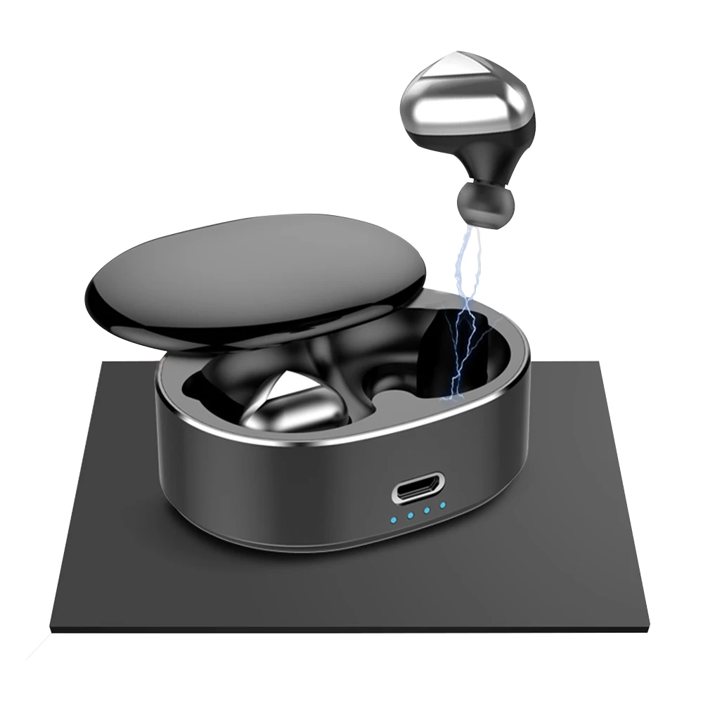 Комплектов 100 шт T50 беспроводная Bluetooth гарнитура V5.0 гарнитура в уши новая мини беспроводная гарнитура в TWS