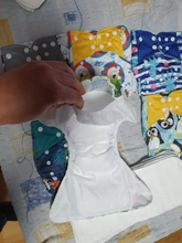 [Simfamily] 6 uds pañal + 6 uds insertar pañal de tela lavable cubierta de pañal ajustable reutilizable de tela pañales disponibles cubierta de pañal