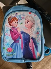 Mochila escolar de dibujos animados de Disney para niñas, bonita mochila para guardería, elsa, Anna