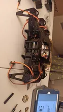 RaspClaws araña hexápoda Kit de Robot con OpenCV objetivo de vídeo de seguimiento transmisión arrastrándose Robot para Raspberry Pi 3 modelo B, modelo B +/B
