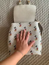 Mochila de Disney de Mickey mouse, bolso de mano