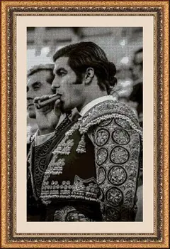 

CROSS STITCH KIT PANDATHREAD ETHNIC AND CUSTOMS 31837