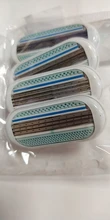 Mujer de moda hoja de afeitar mujer sacapuntas 3 capa calidad cuchillas de afeitar la cabeza adecuado para Gillette Venus cabello