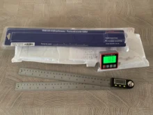 Mini transportador Digital de 360 °, goniómetro electrónico de alta precisión, inclinómetro, medidor de ángulo de nivel Digital, caja de medición de ángulo