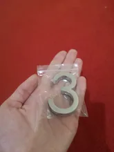 Door-Plate Sign Sticker Number-House Address Abs-Plastic Plaque Hotel 0123456789 Digits