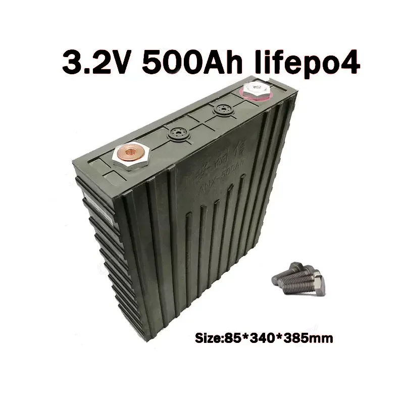 Аккумуляторная батарея LiFepo4 на солнечной батарее 3 2 в 500 А · ч 16 шт./лот включает 18