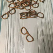20 piezas de gafas de sol con dijes 29x20mm colgantes de Color plata bronce tibetano joyería antigua para hacer manualidades hechas a mano