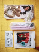 Señora De pelo Ponytail Clip del pelo humano Rubio hecho a máquina Remy postizos abrigo alrededor recto sedoso extensiones 14 18 22