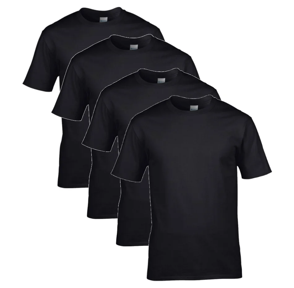 Pack Camisetas Hombre Algodón Lote De 5 Camisetas De Hombre 100% Algodón Grueso, Manga Corta Y Cuello Redondo - ¡colores Vivos Y Cómodos! Pack 5 Camisetas Algodón Pesado Hombre