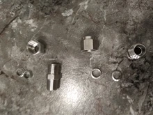 Fitting-Tube Ferrule-Connector Pipe LOK Straight-Conversion-Adapter Steel YDF-LOK 304