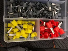 Terminal-Suit Cable-Wire-Connector Electrical-Tube-Terminals Crimping-Sleeve Pre-Insulated