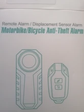 Awapow-alarma antirrobo inalámbrica para bicicleta, dispositivo de seguridad con control remoto, resistente al agua, Sensor de vibración, 113dB