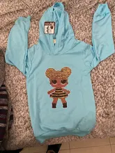 LOL Surprise-sudadera con capucha para niños y niñas, camisa con estampado de dibujos animados, Tops, sudadera, ropa informal